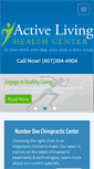 Mobile Screenshot of activelivinghealth.com